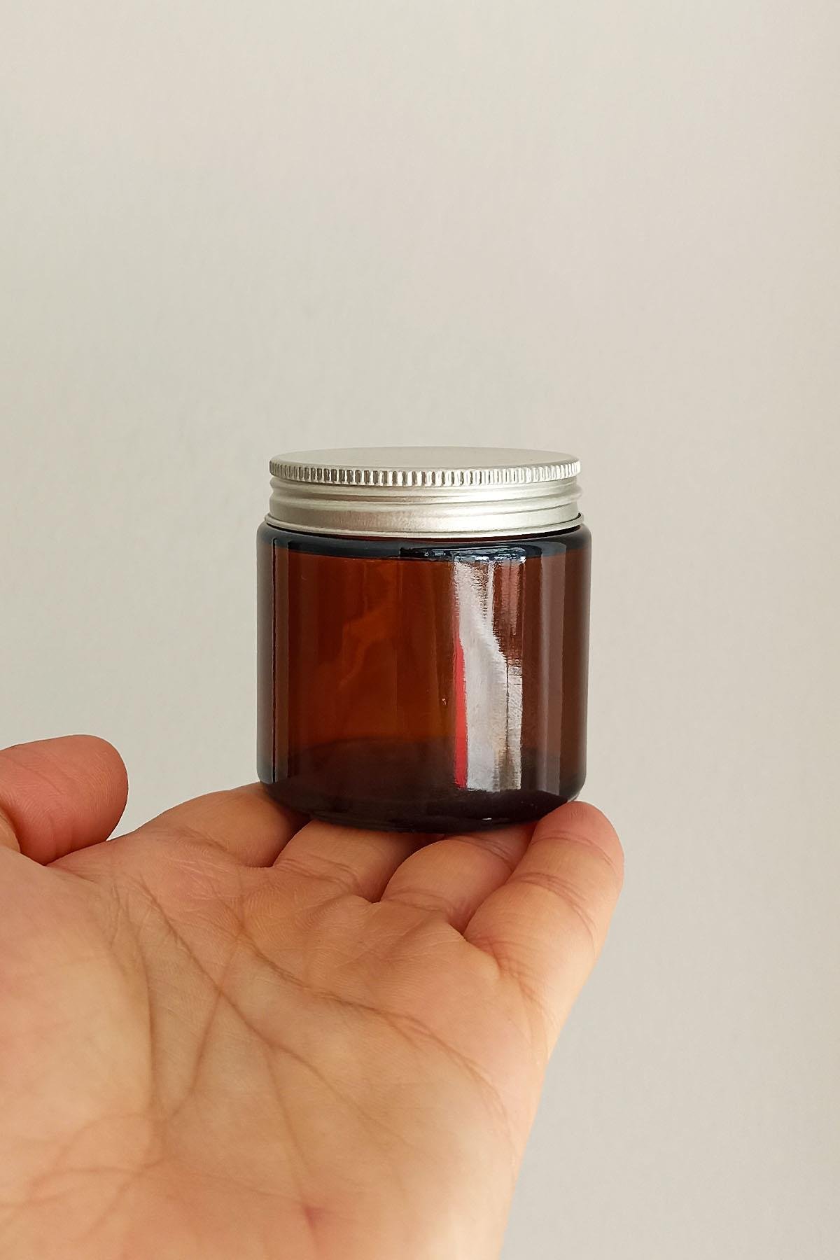 100cc Amber Cam Krem Kavanoz