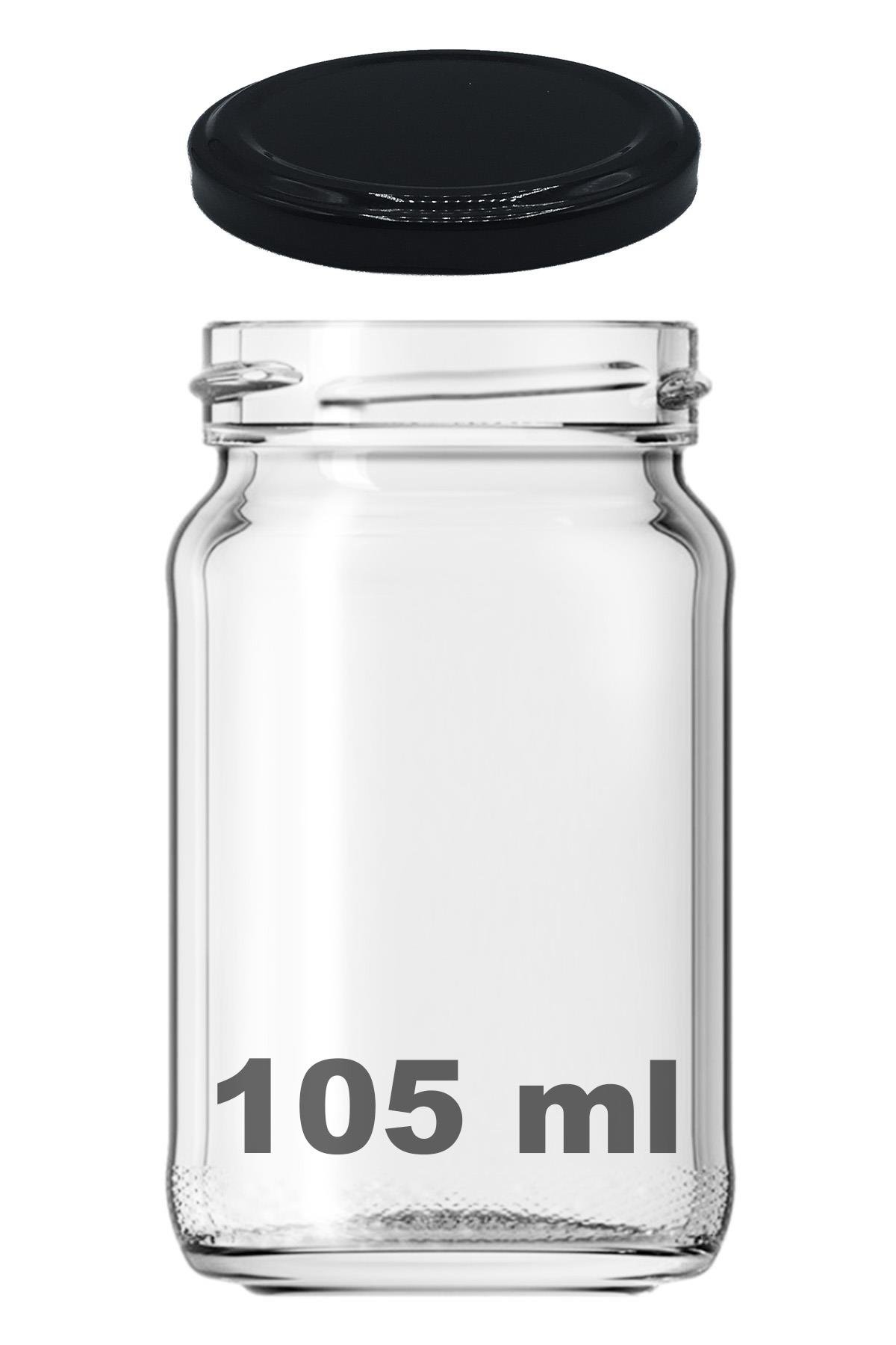105cc Cam Kavanoz Metal Kapaklı