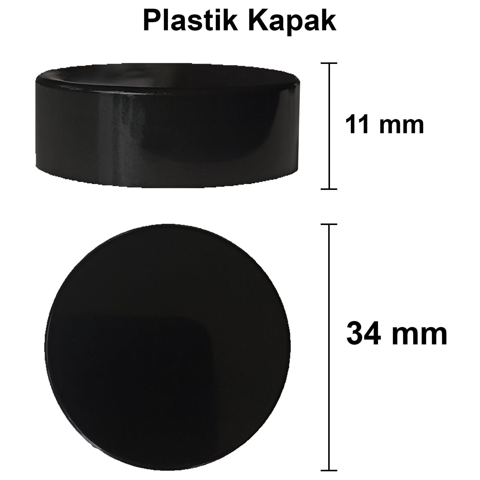 10cc Şeffaf Lip Balm Cam Krem Kavanoz