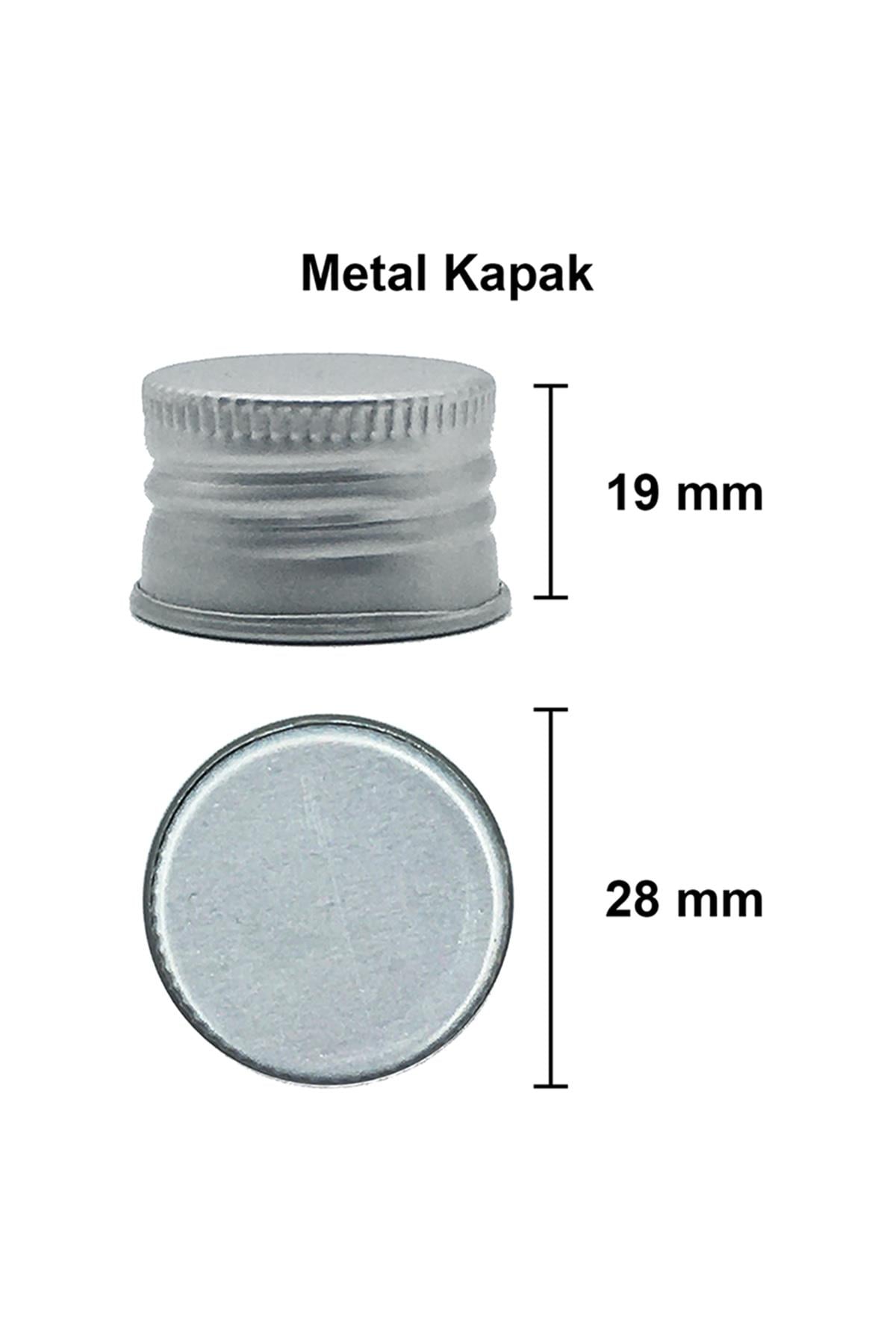200cc Sızdırmaz Kapaklı Şeffaf Yassı Cam Şişe (Cold Brew)