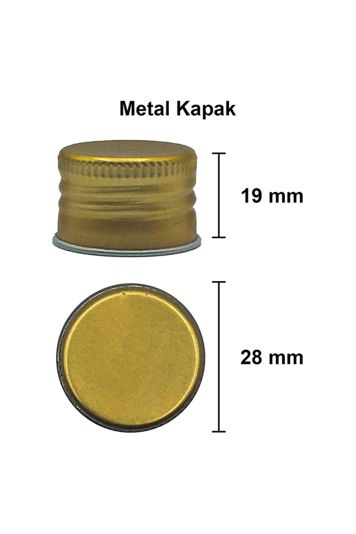 200cc Sızdırmaz Kapaklı Şeffaf Yassı Cam Şişe (Cold Brew)