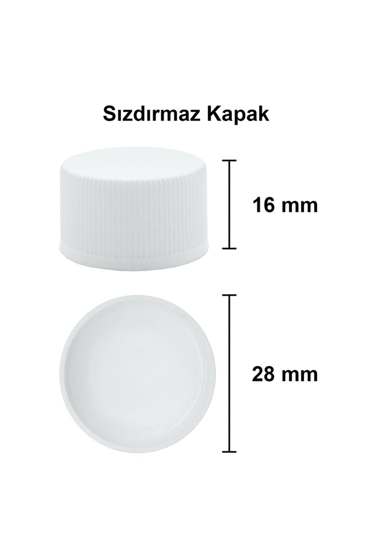 200cc Sızdırmaz Kapaklı Şeffaf Yassı Cam Şişe (Cold Brew)