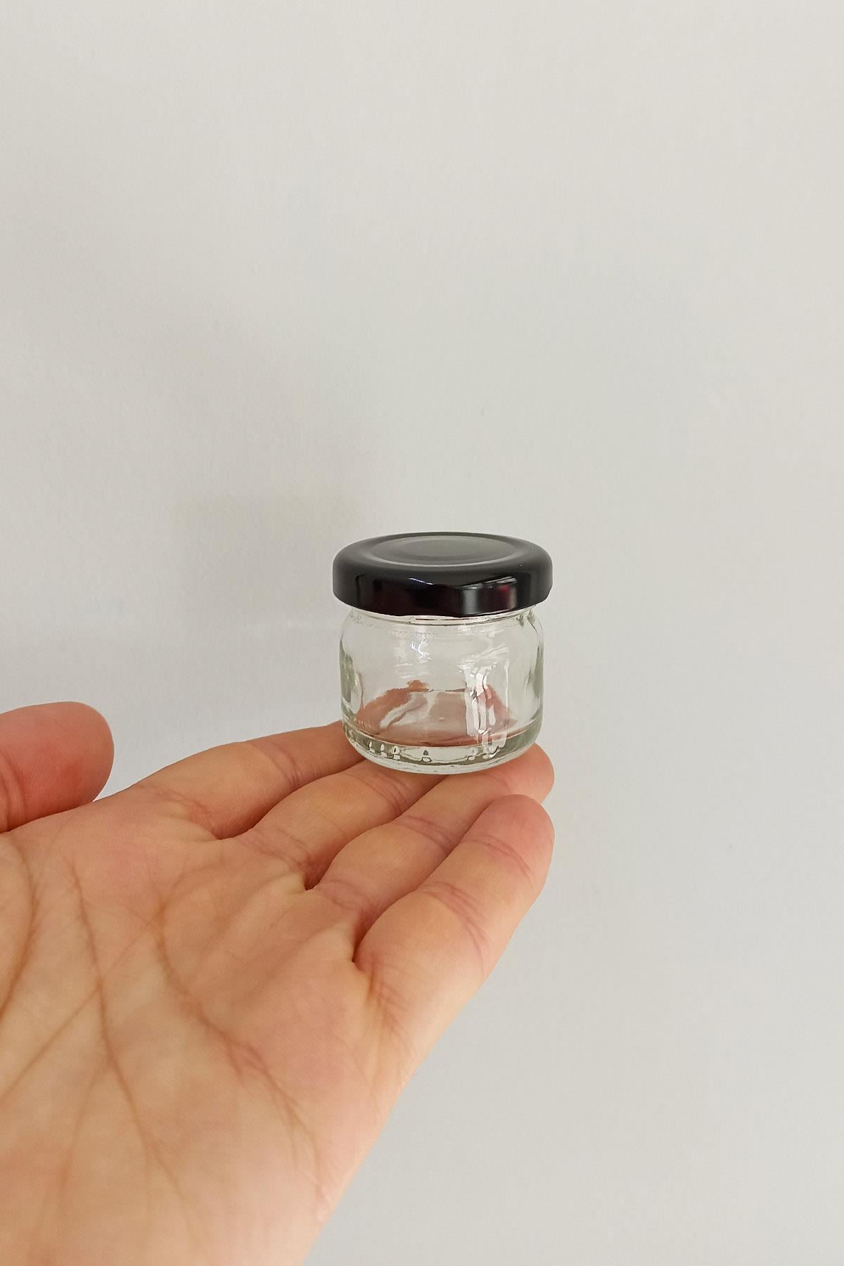 29cc Cam Kavanoz Metal Kapaklı