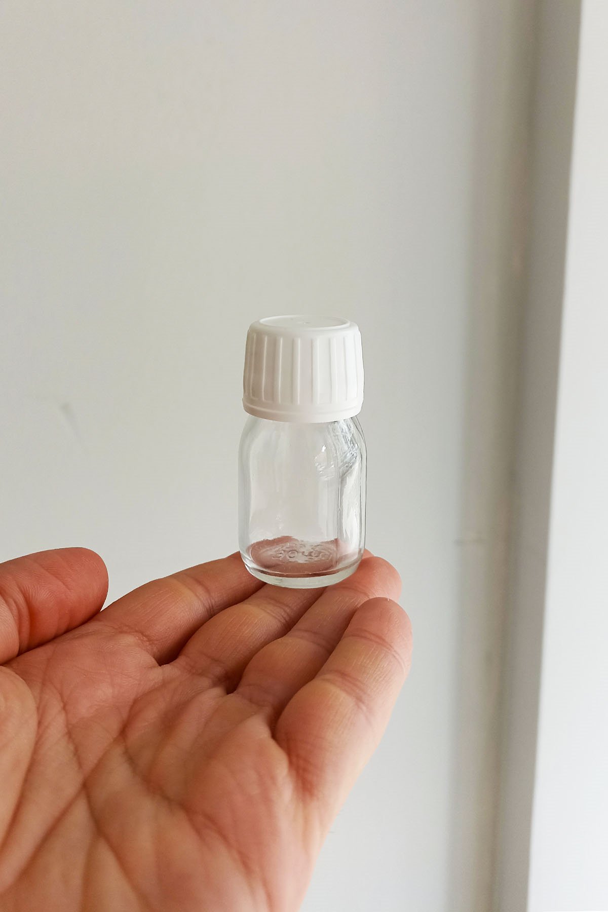 30cc Şeffaf Shot Cam Şişe Kapaklı
