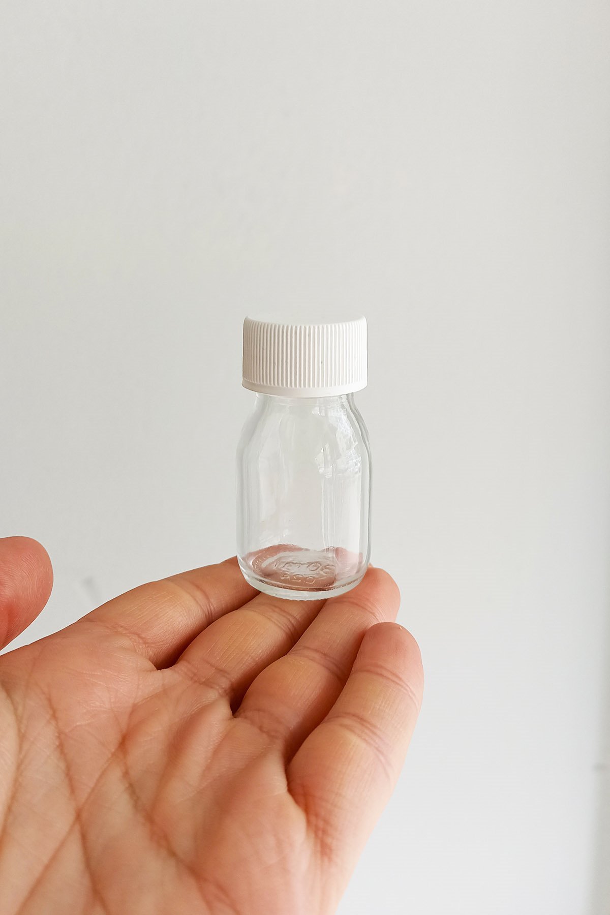 30cc Şeffaf Shot Cam Şişe Kapaklı