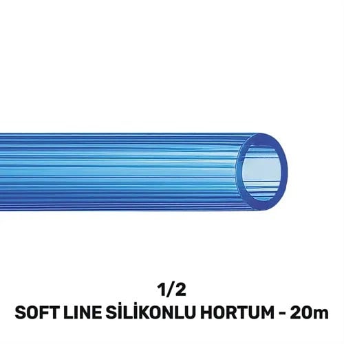 1/2 SOFT LİNE SİLİKONLU HORTUM 20 MT