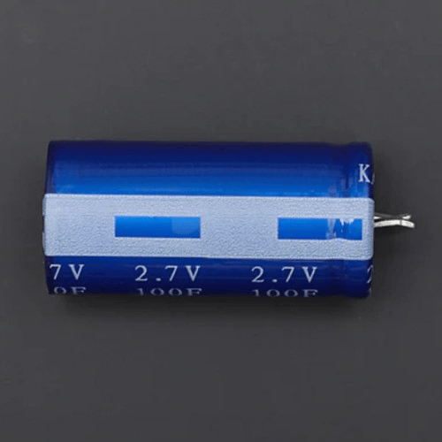 2.7V 100F Süper Kapasitör 22x45mm
