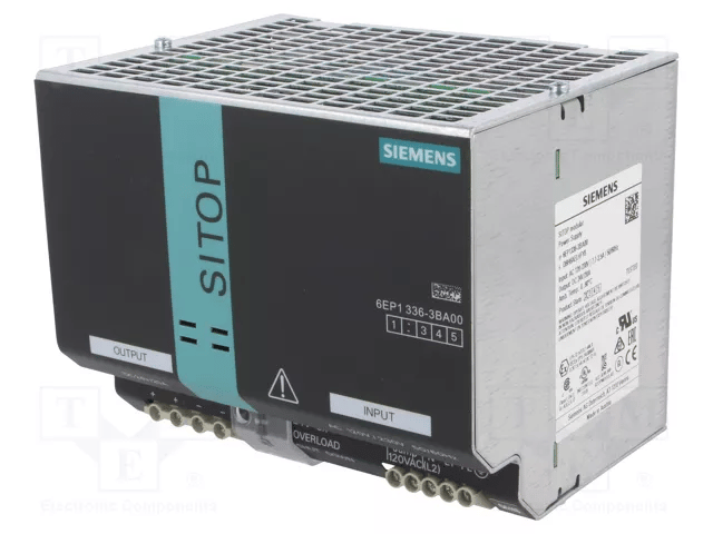 6EP1336-3BA00 20/230 V AC output: 24 V. DC/20 A  Power Supply