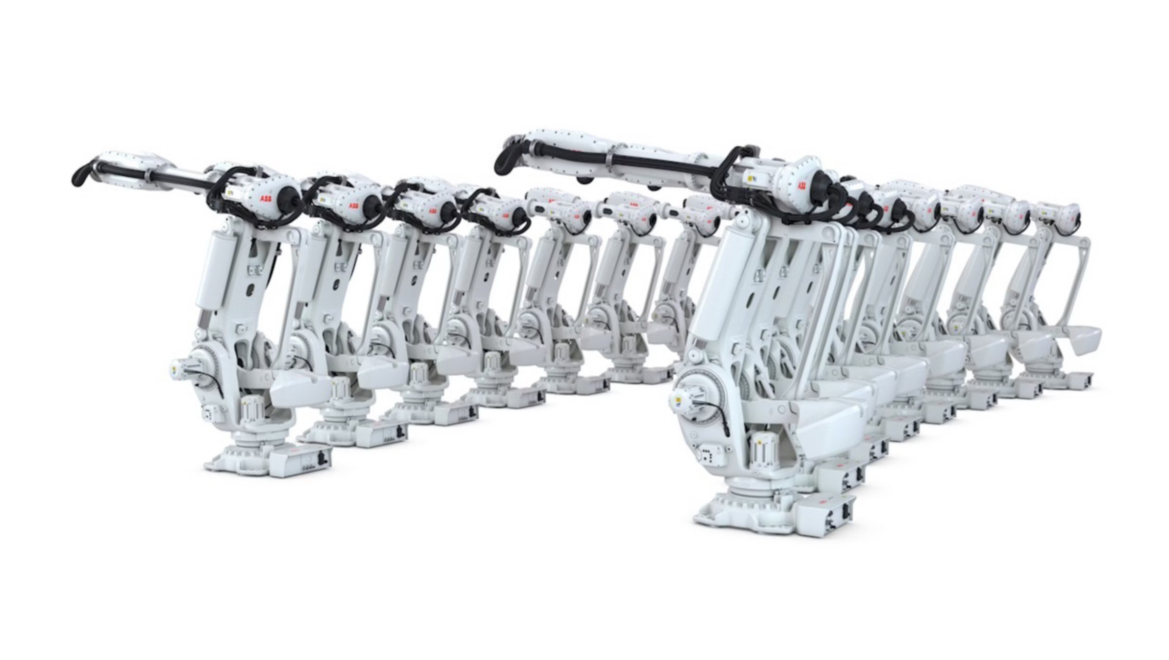 ABB IRB 7710-500/2.85 500 kg 2.85 m 6 Eksenli Endüstriyel Robot IRB 7710-500/2.85
