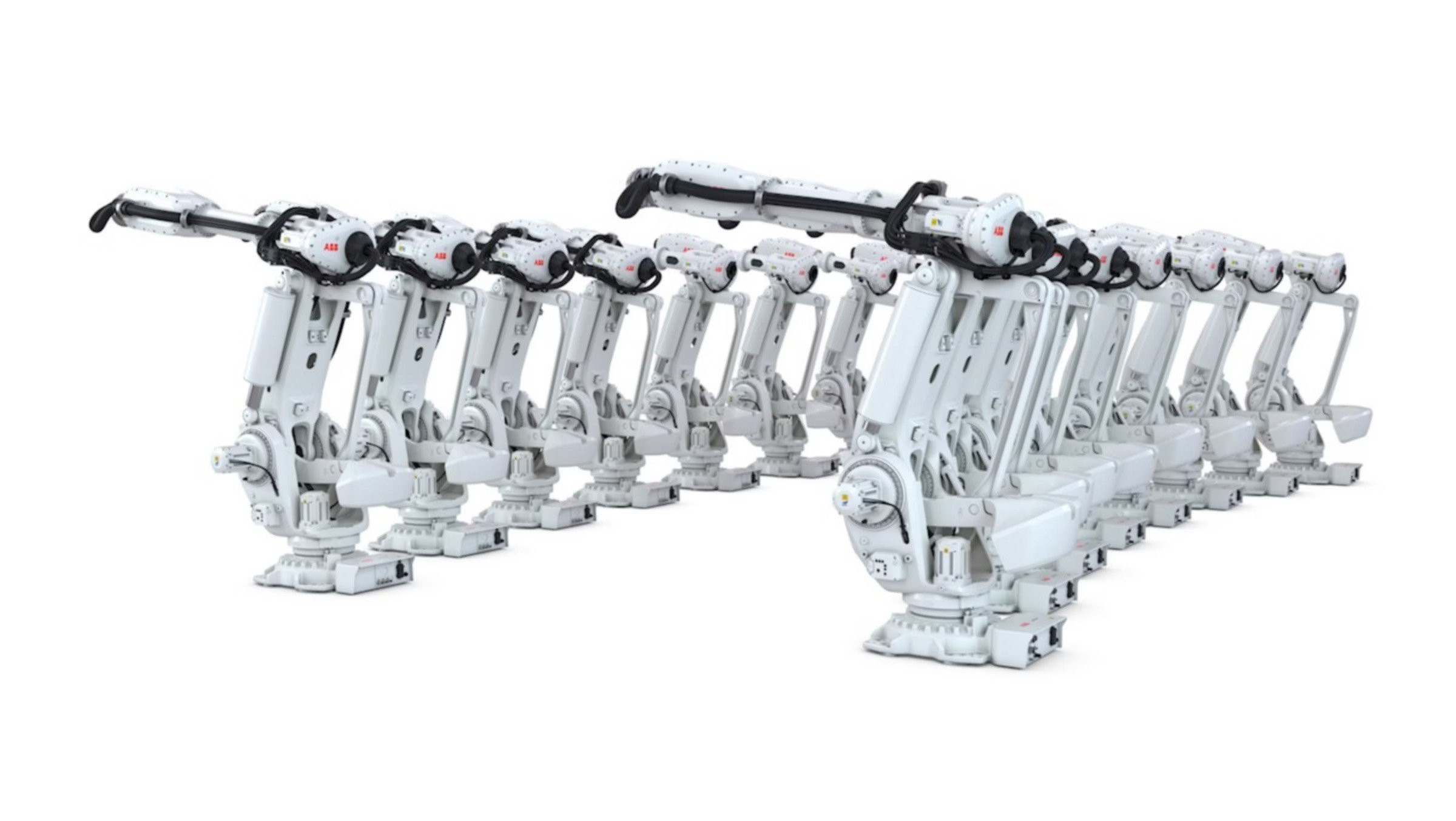 ABB IRB 7710-500/2.85 500 kg 2.85 m 6 Eksenli Endüstriyel Robot IRB 7710-500/2.85