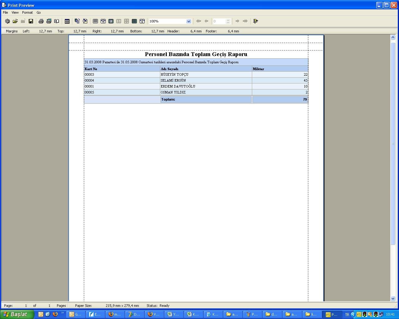 Access Control Yazılımı