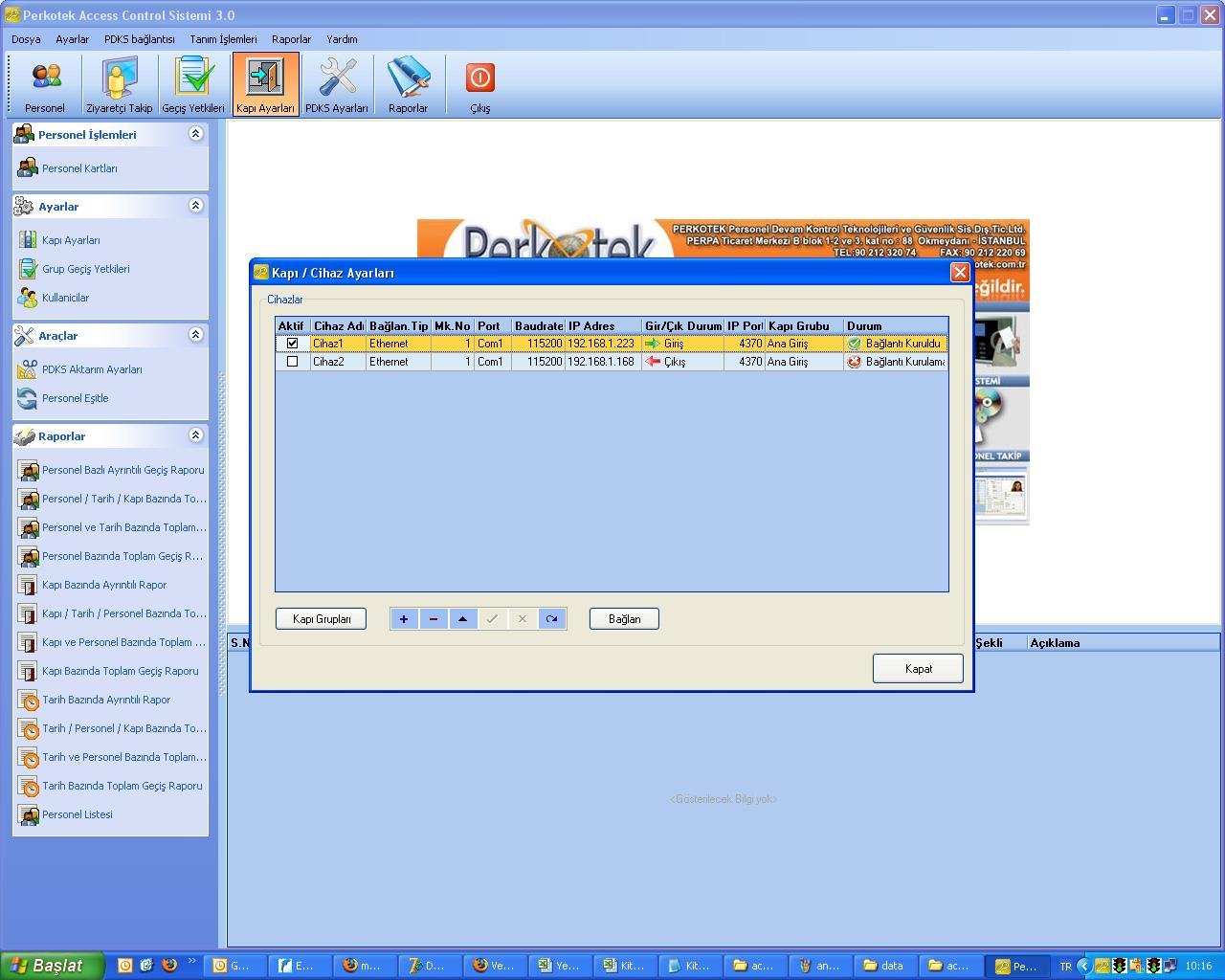 Access Control Yazılımı