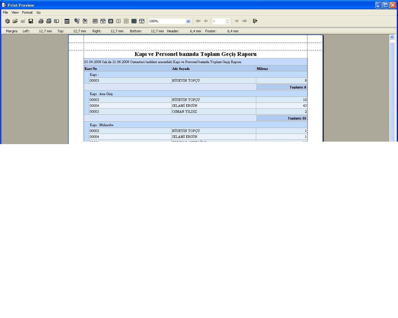 Access Control Yazılımı