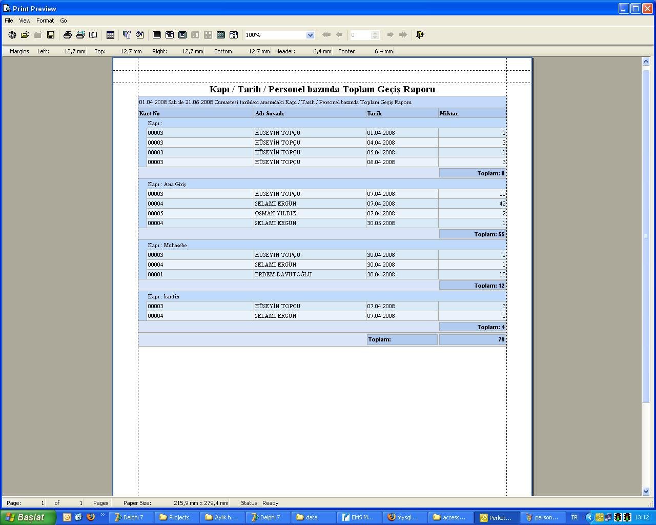 Access Control Yazılımı