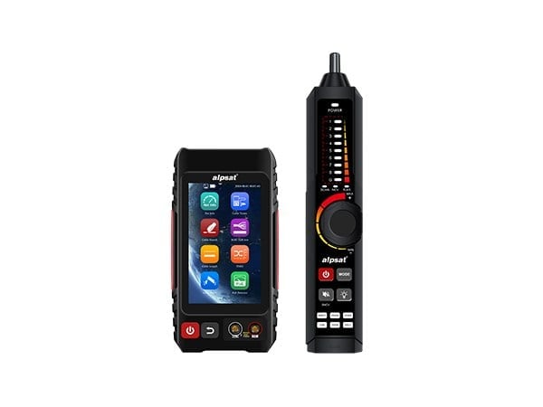 Alpsat AS328 Çok Fonksiyonlu RJ45 Ağ Kablosu, Fiber Kablo ve Zayıf Akım Kablo Test Cihazı