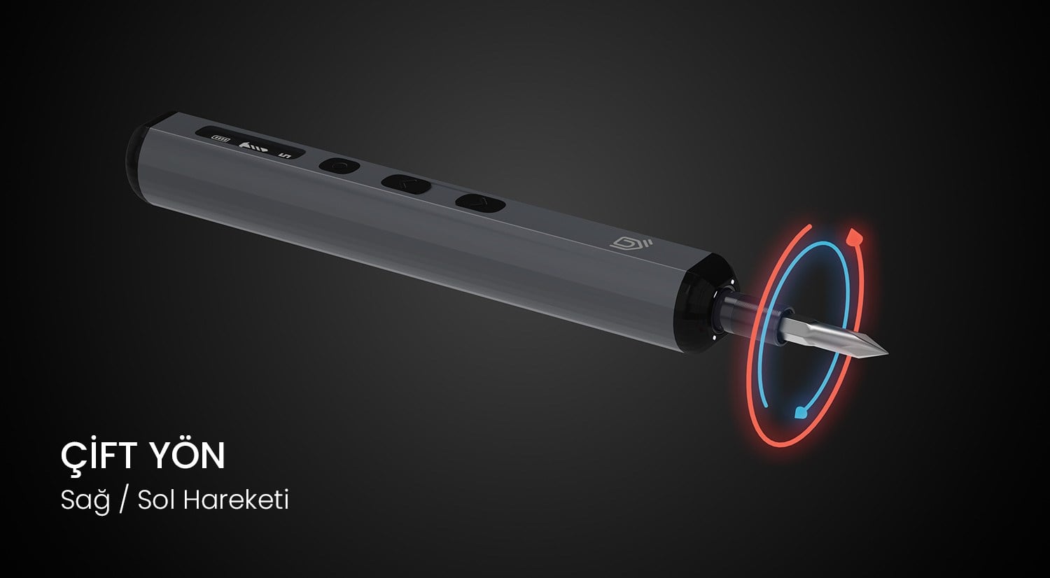 Alpsmart AS-176 Şarjlı Hassas Tornavida Seti 76 Parça