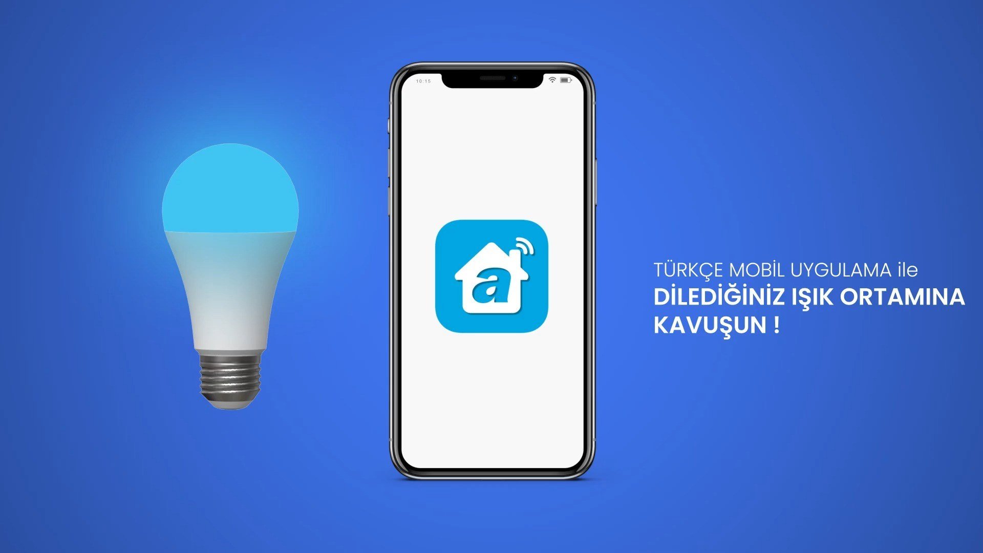 Alpsmart AS-8229CW-Akıllı Wi-Fi Led Lamba 9W