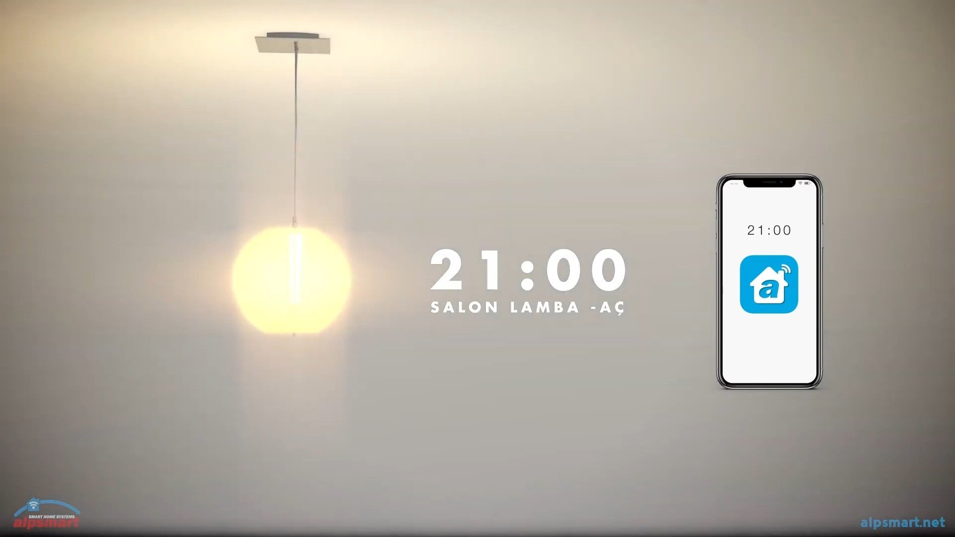 Alpsmart AS-872 EU Akıllı Wi-Fi Çiftli Duvar Anahtarı