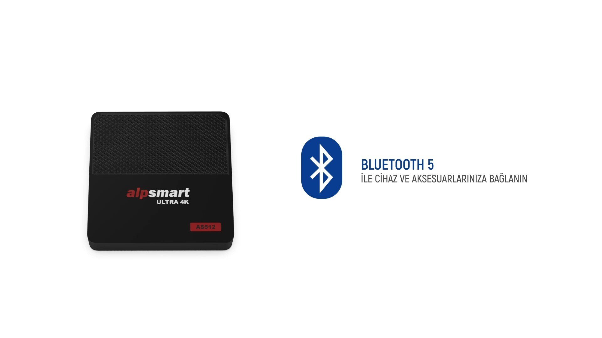 Alpsmart AS510 Android 12 TV Box 2GB RAM / 16GB Hafıza