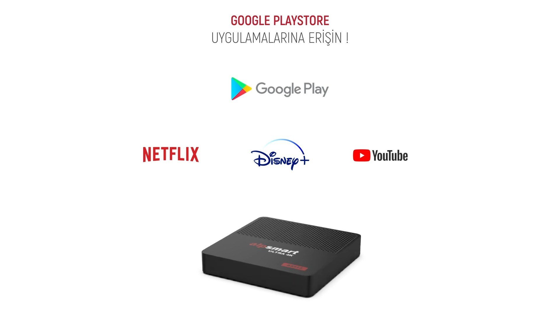 Alpsmart AS512 Android 12 TV Box 2GB RAM / 16GB Hafıza