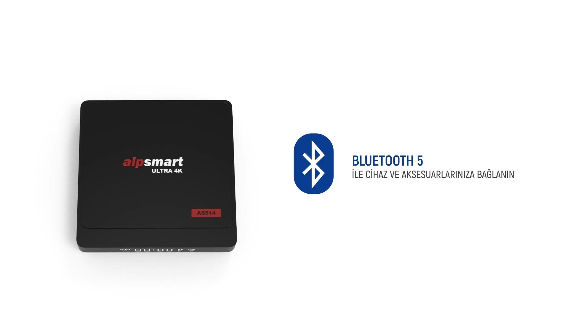 Alpsmart AS514 Android 12 TV Box 4GB RAM / 32GB Hafıza