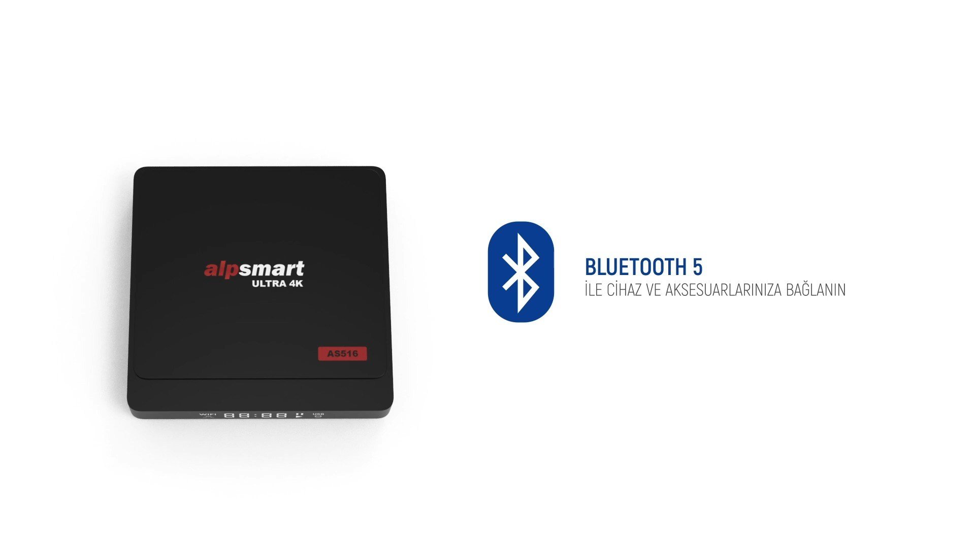 Alpsmart AS516 Android 12 TV Box 4GB RAM / 64GB Hafıza
