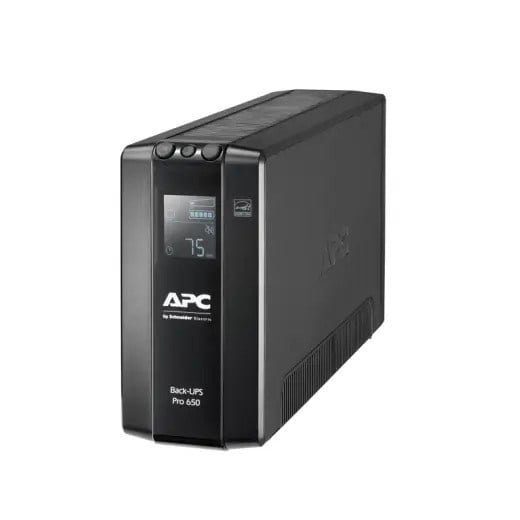 APC BR650MI Back-UPS Pro 650VA 390W 230V 6x IEC C13 AVR LCD UPS Sinus EVO 1 kVA UPS