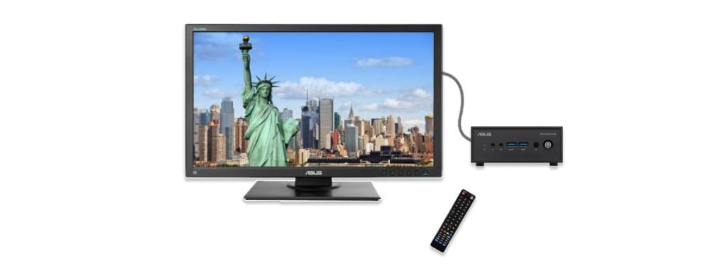 Asus MiniPC PN42-SN004AV N100 4GB 128GB M.2 SSD WIN11PRO  HDMI / DP / VGA / Wi-Fi / Bluetooth / VESA)