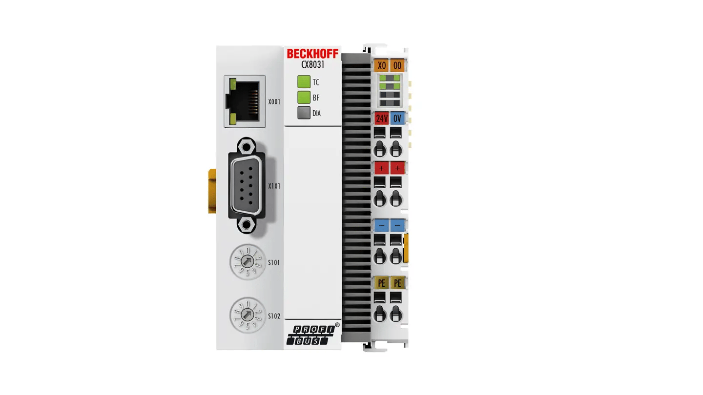 Beckhoff CX8031 Embedded PC | Arm9™ Processor | PROFIBUS Slave