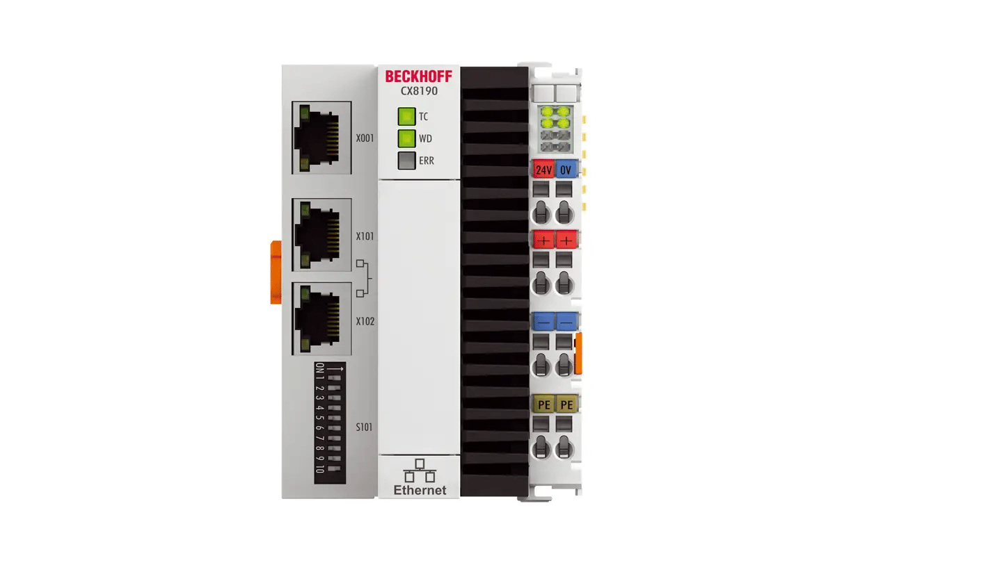 Beckhoff CX8190 Embedded PC | Arm® Cortex®-A9 | 2-Port Ethernet Switch