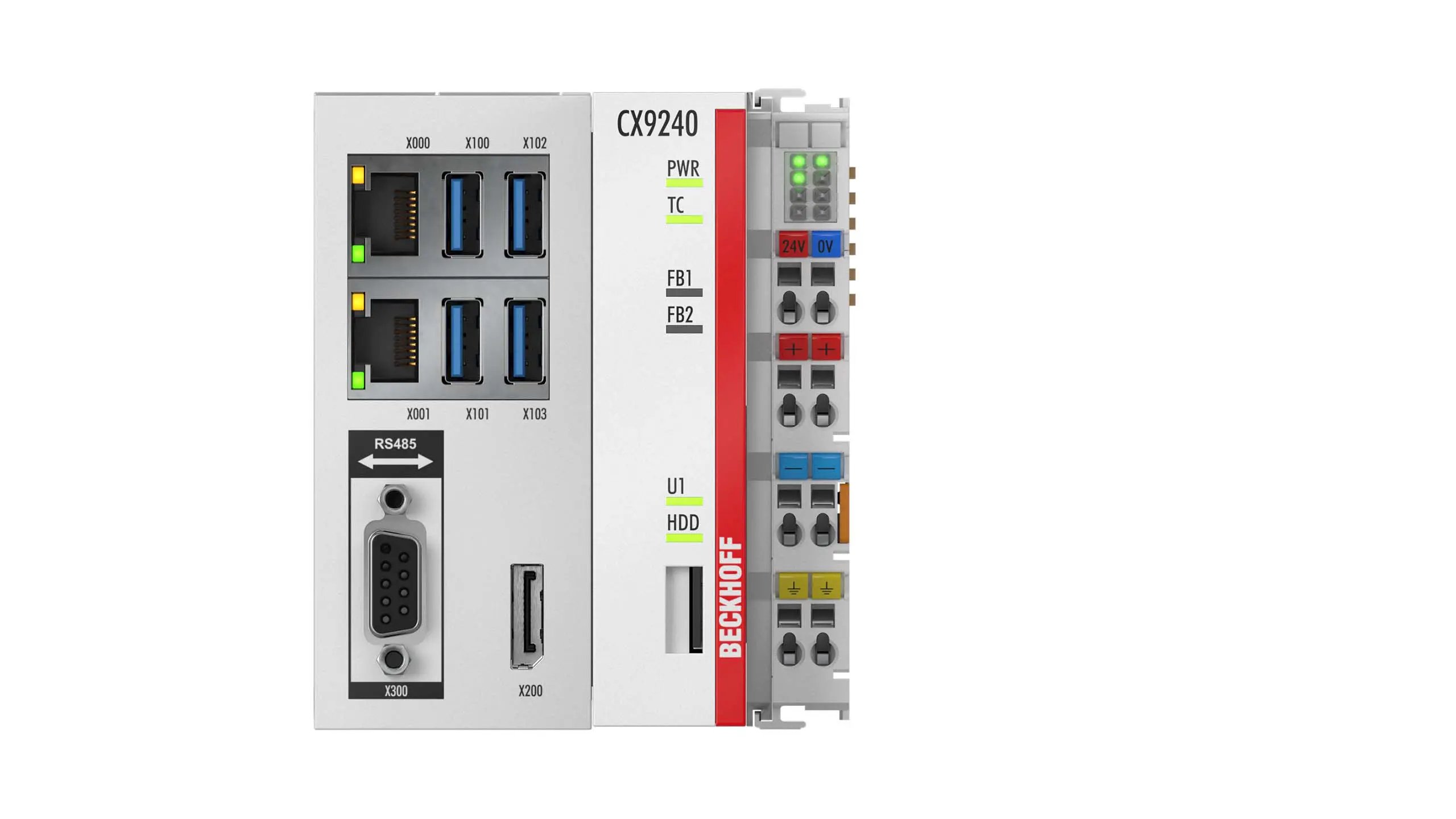 Beckhoff CX9240 Embedded PC | Arm® Cortex®-A53 Quad-Core 1.2 GHz | DIN Rail Ethernet Control