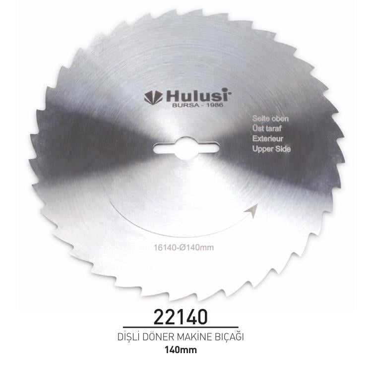 Döner Makine Bıçağı Dişli 140mm 22140