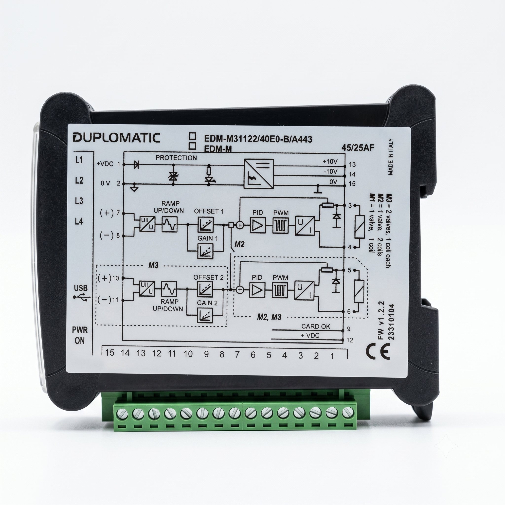 Duplomatic EDM-M31122 Valf Sürücü Kartı