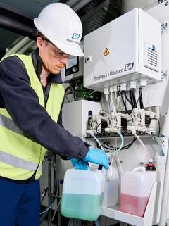 Endress+Hauser Liquiline Control CDC90 | Temizlik ve Kalibrasyon Sistemi | pH & ORP Ölçüm Noktaları
