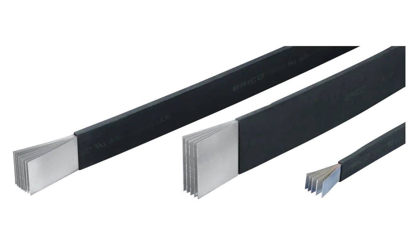 ERIFLEX EF.534019 Flexibar Advanced 5x24x1 mm 500A 2 Metre Kalaylı Bakır Flex Bara EF.534019
