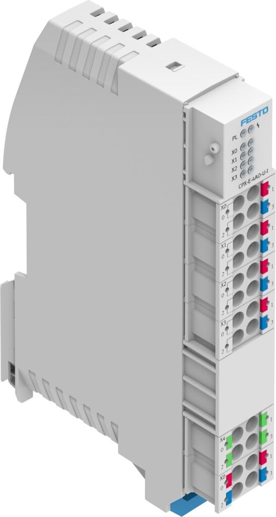 Festo 4080494 CPX-E-4AO-U-I Analog Çıkış Modülü