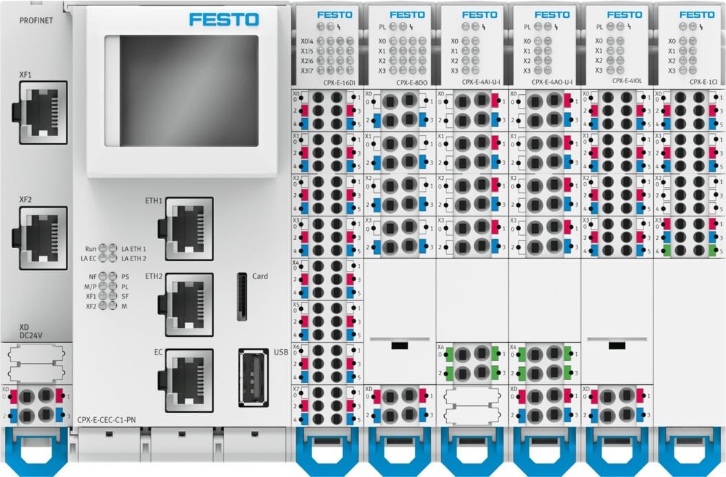Festo 5237644 CPX-E Otomasyon PLC Sistemi