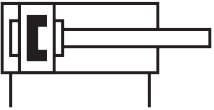 Festo 536211 ADN-12-5-I-P-A Kompakt Silindir 12x5 mm 536211