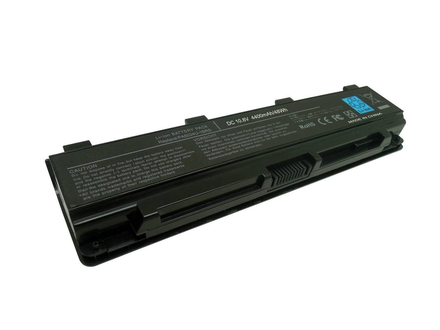 FreeCell Toshiba Dynabook Satellite C850, PA5024U-1BRS Notebook Bataryası - Siyah - 6 Cell