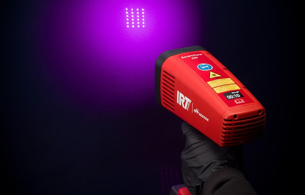 Hedson IRT UV SmartCure Şarjlı Mobil UV-LED Kürleme Cihazı 200W Hedson IRT UV SmartCure