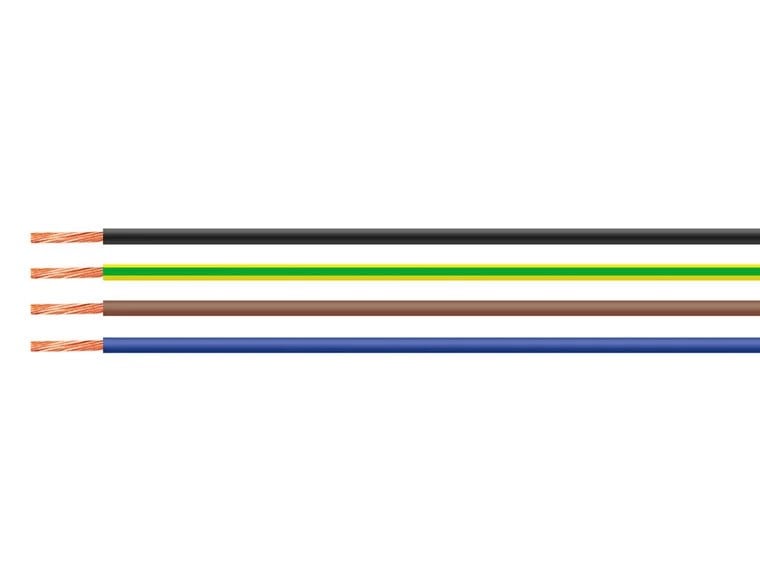 HELUKABEL 26652 H05V-K Koyu Mavi 1 x 0,5 mm² Tek Damarlı Kablo Helukabel 26652