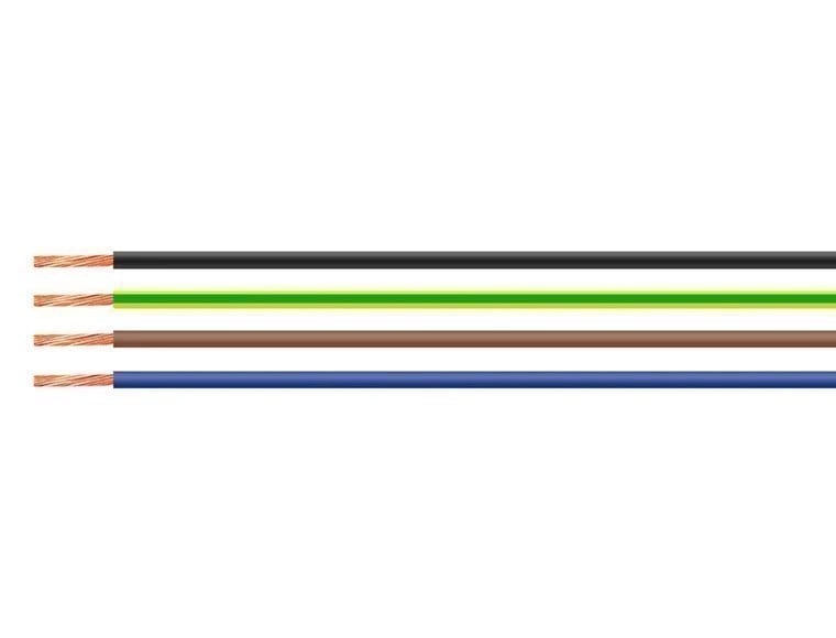 HELUKABEL 26652 H05V-K Koyu Mavi 1 x 0,5 mm² Tek Damarlı Kablo Helukabel 26652