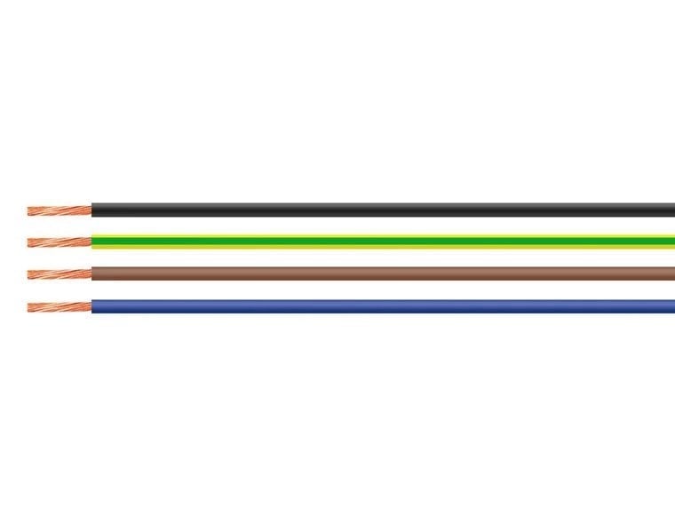 HELUKABEL 26652 H05V-K Koyu Mavi 1 x 0,5 mm² Tek Damarlı Kablo Helukabel 26652