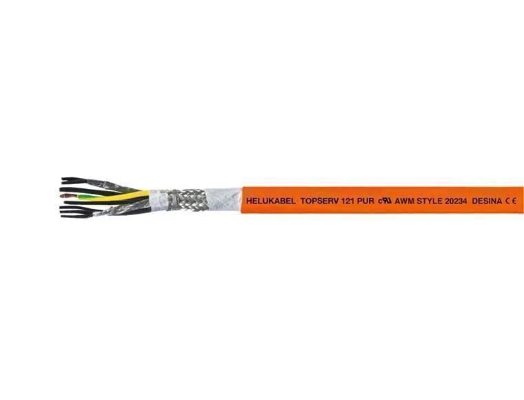 HELUKABEL 706003 TOPSERV® 121 PUR – 4G0,75 + (2x0,5) mm² (Bosch Rexroth Turuncu)