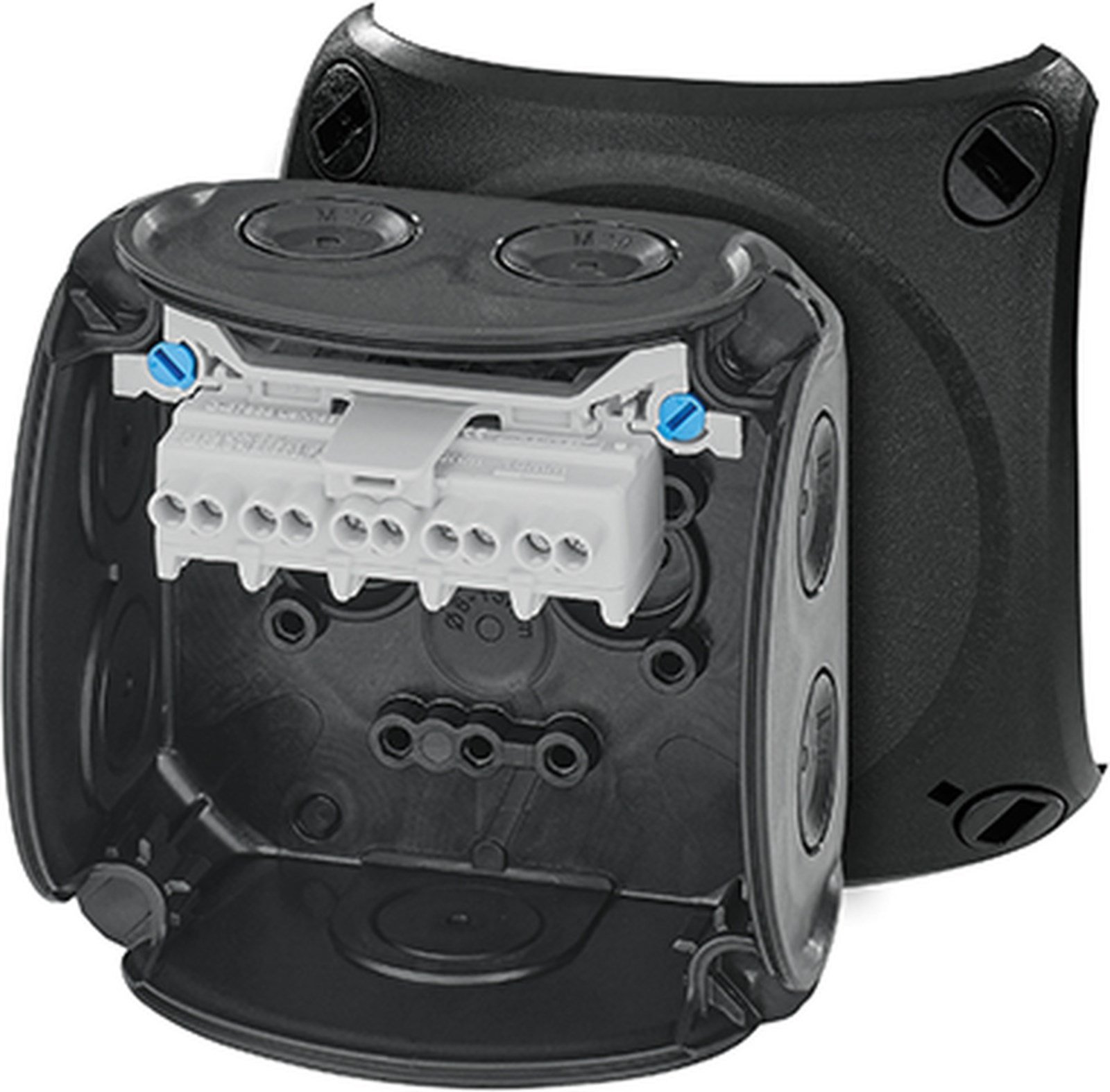 Hensel DK 0202 B Klemensli Kablo Bağlantı Buatı 93x93x62 mm IP66 20 A DK 0202 B
