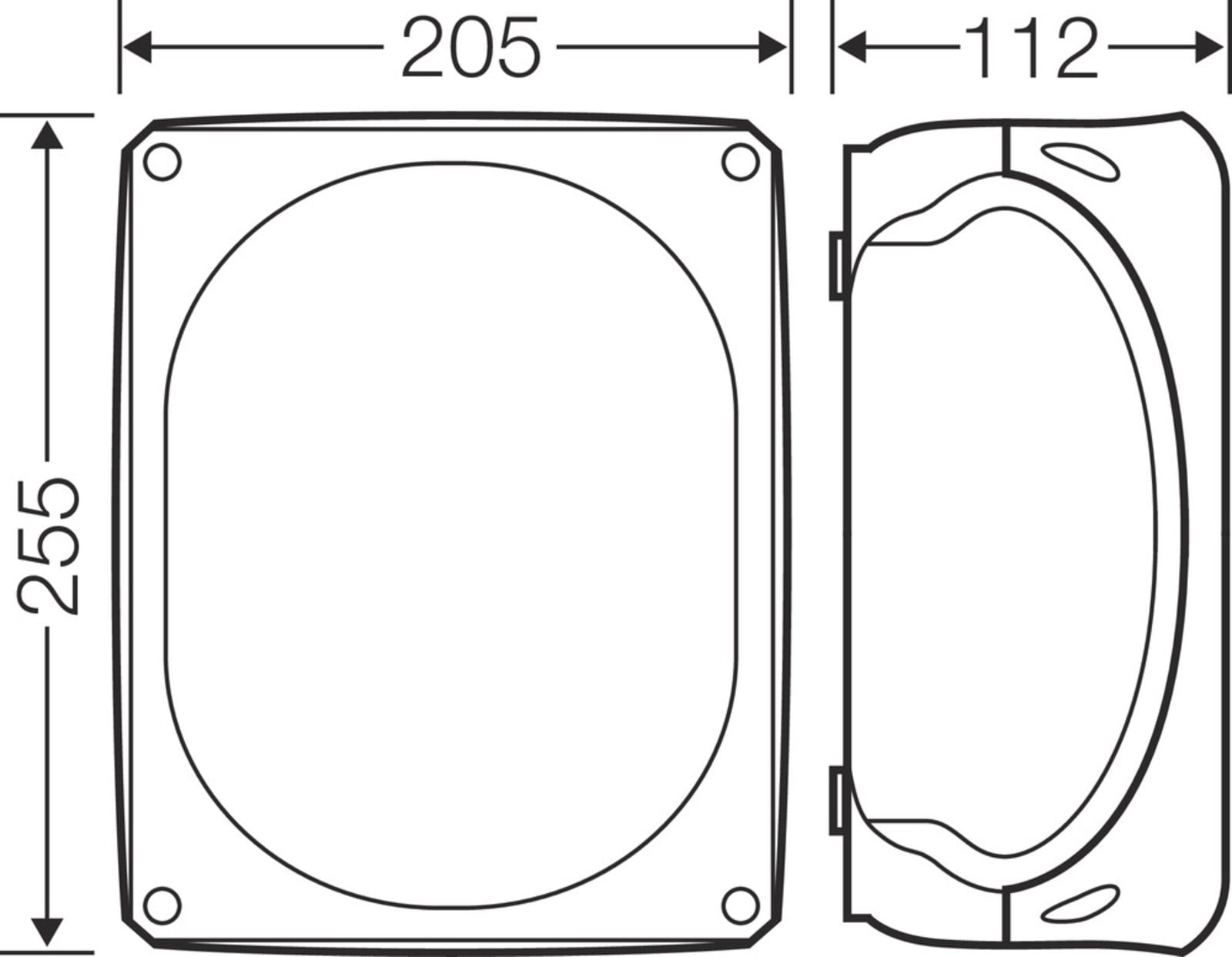 Hensel DK 2500 GZ Klemenssiz Kablo Bağlantı Buatı 180x255x77 mm IP66 1000 V DK 2500 GZ