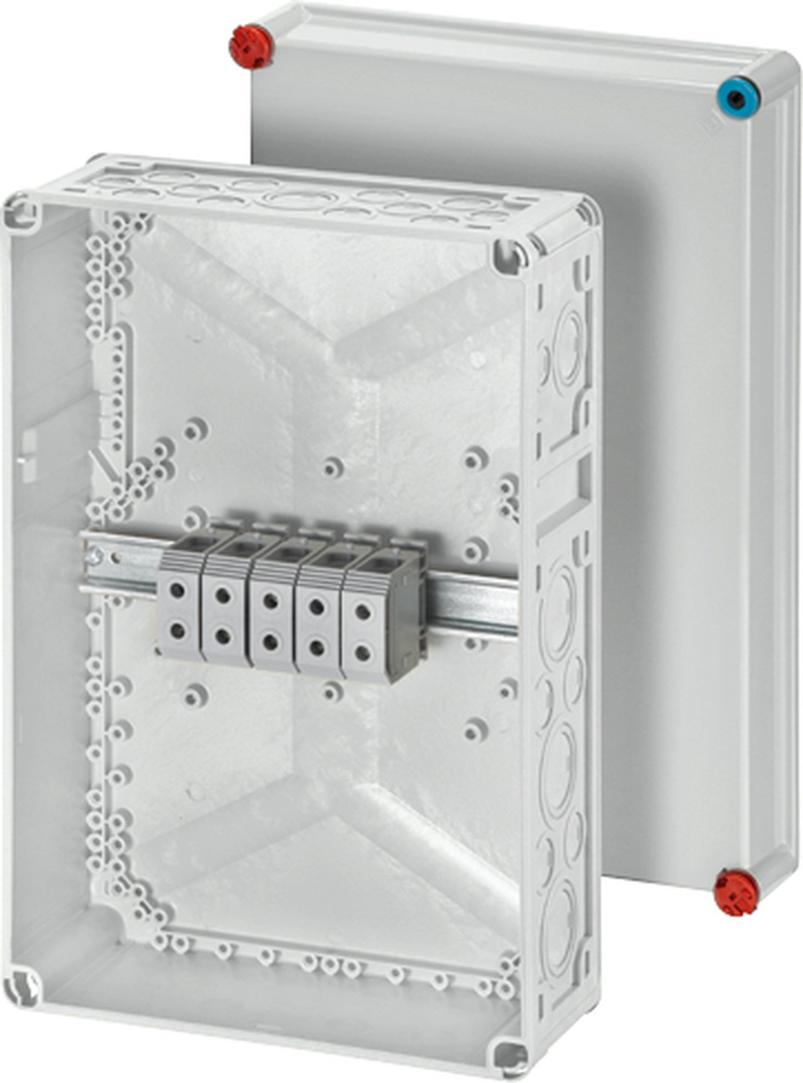 Hensel K 7055 Klemensli Kablo Bağlantı Buatı 450x300x170 mm IP65 150 A K 7055