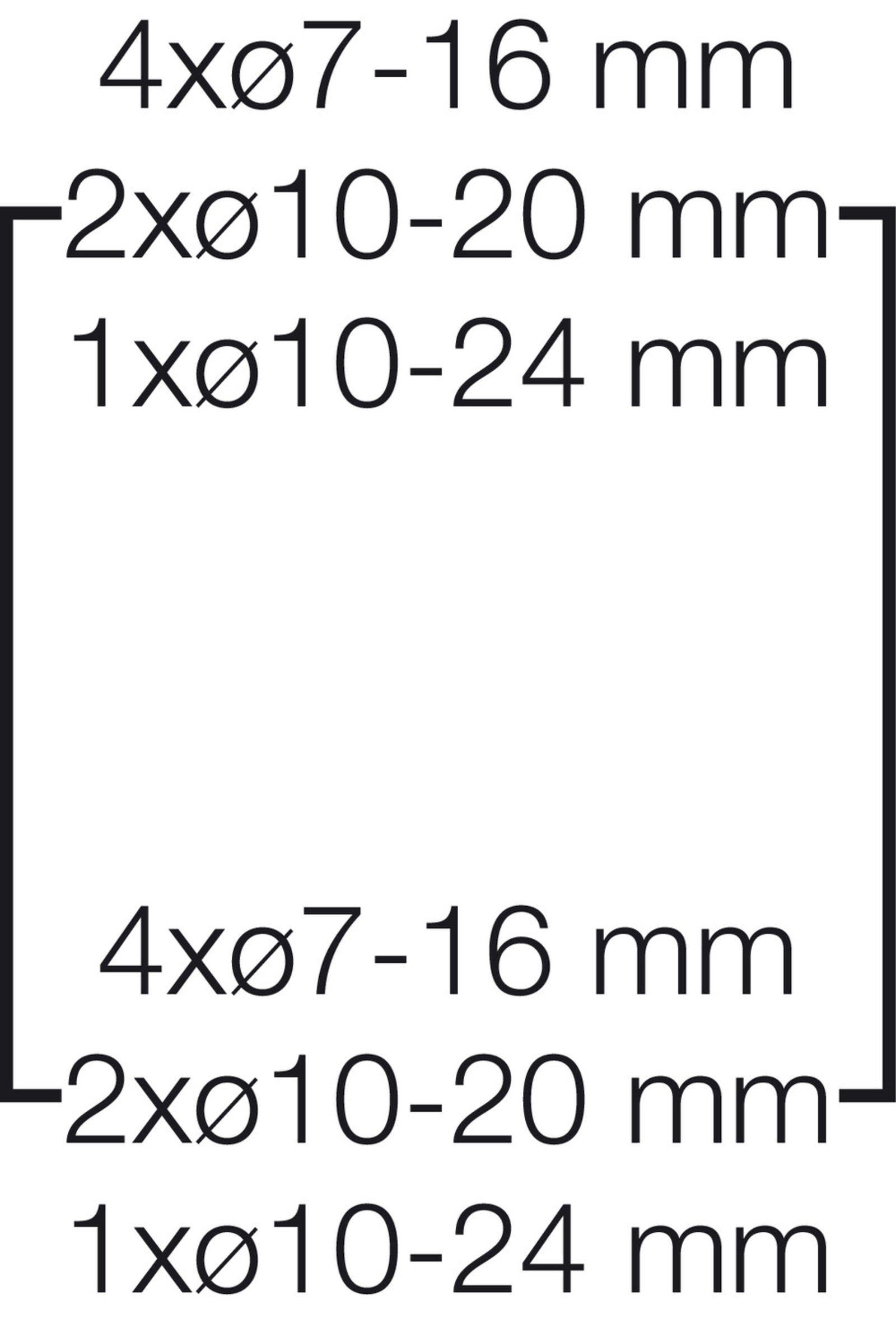 Hensel KV 9106 6 Modül Dağıtım Panosu IP65 KV 9106
