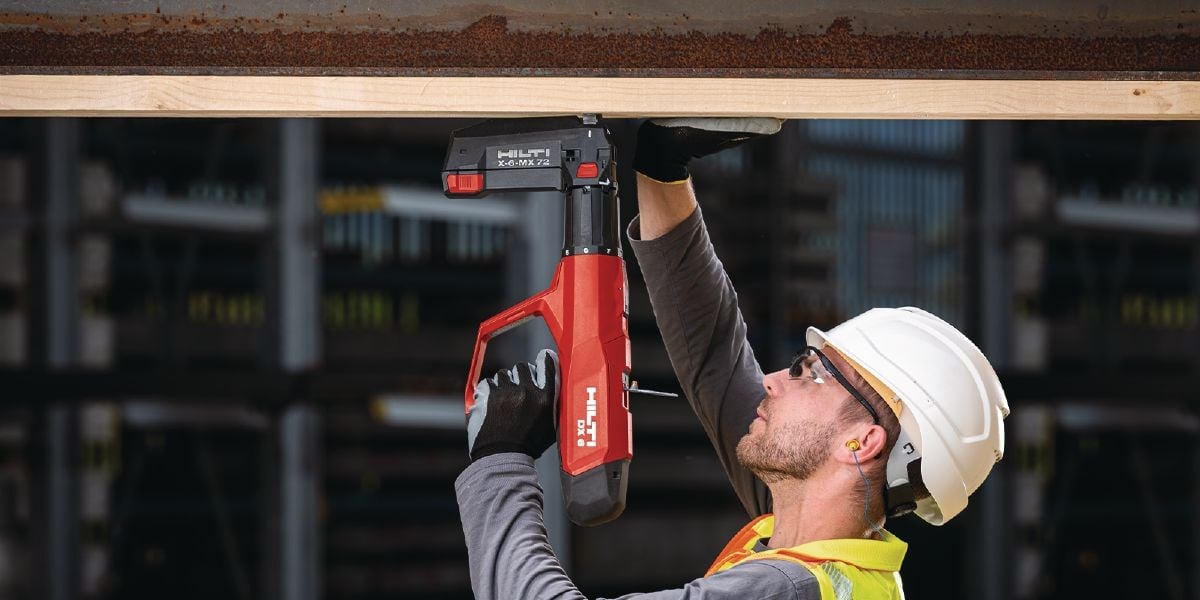 Hilti 2020266 DX 6 MX Barutlu Magazinli Çivi Çakma Tabancası Çantalı Set