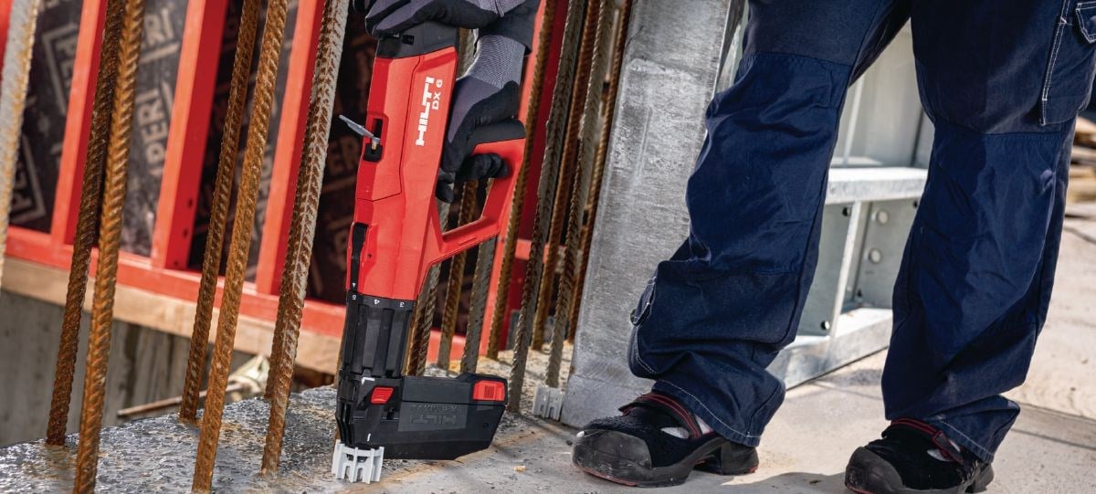 Hilti 2020266 DX 6 MX Barutlu Magazinli Çivi Çakma Tabancası Çantalı Set